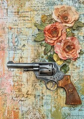 Western Junk Journal Papers Vintage Wild West Journal Papers Shabby Chic Journal Paper Western Scrapbook