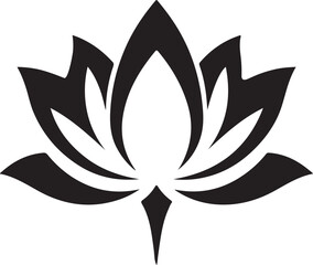 Lotus flower vector illustration symbol of purity and enlightenment
