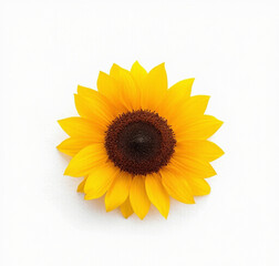 Fototapeta premium sunflower isolated on white