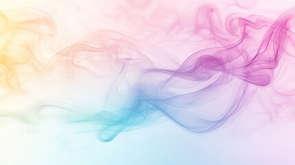Pastel Rainbow Smoke