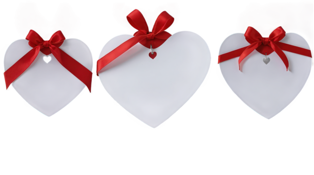 heart with ribbon, red_heart_gift_tag_isolated
