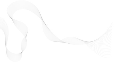 Abstract gray wave dynamic curve lines on transparent background with flowing particles 
a colorfull webline and valleys is featured
