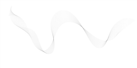 Abstract gray wave dynamic curve lines on transparent background with flowing particles 
a colorfull webline and valleys is featured
