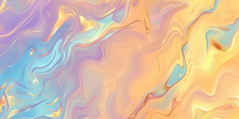 smooth gold Holographic foil print background 
