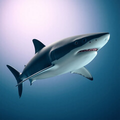 Naklejka premium Bottlenose Dolphin, tursiops truncatus, Adult Leaping 