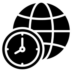 Time Zone Icon