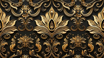 paisley seamless pattern wallpaper