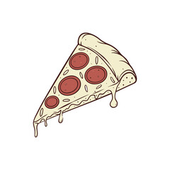 pizza clipart illustration vector