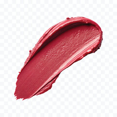 abstract 3d lipstick smudges in different colour style isolated on white background