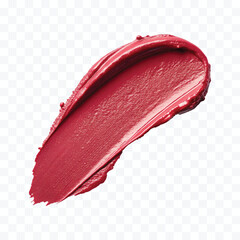 abstract 3d lipstick smudges in different colour style isolated on white background