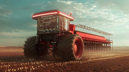 Advanced Agricultural Machine in Modern Farming Landscape