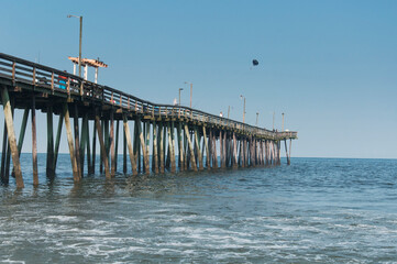 Fototapeta premium virginia beach fishing pier virginia