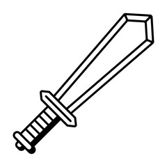 Sword Blade Illustration