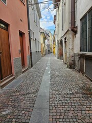 narrow street in the old town