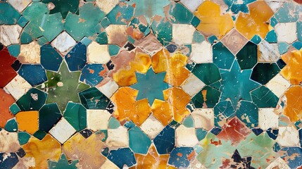 moroccan tiles seamless patttern wallpaper