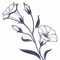 background with flowers