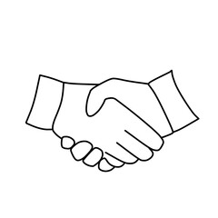handshake illustration