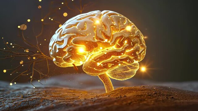 models of the human brain tree