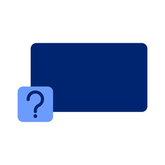 blue question box