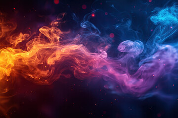 background with smoke 