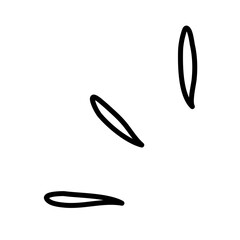 Doodle shine sunburst sparkle ray element