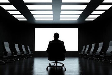 Business Analyst Presenting Insights in Conference Room