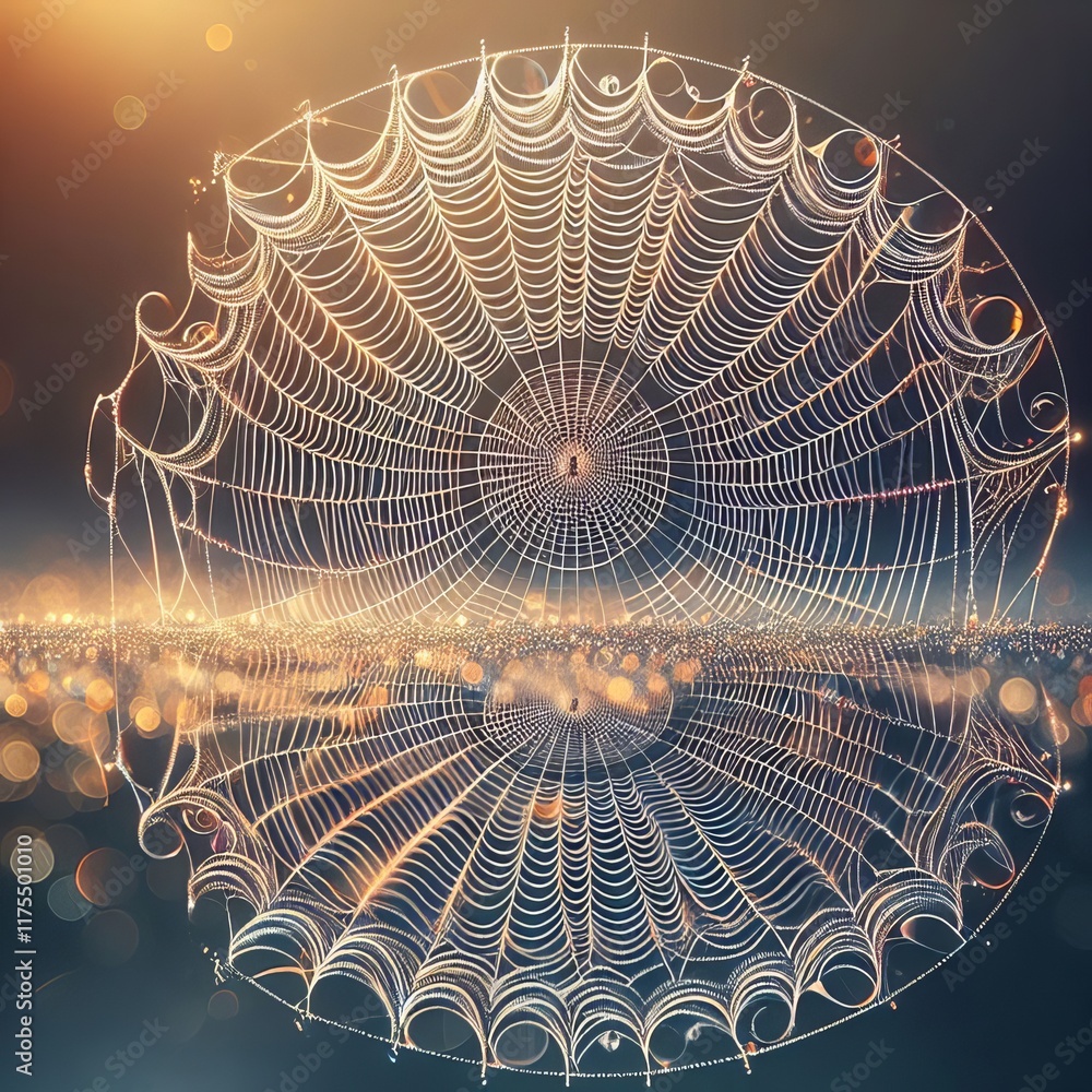 Canvas Prints 20 mirrored webs izobrajenie 3 iz 4