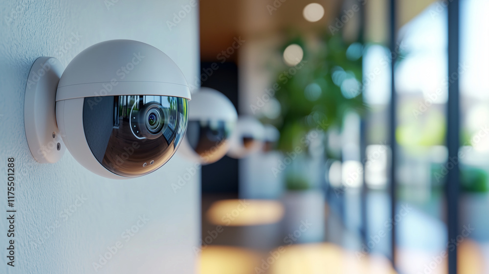 Poster smart home security system with iot integration and automation