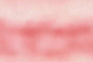 Pink rose peach coral beige white abstract background. Color gradient ombre blur blend. Pastel light soft powder dusty pale shade. Noise grain mesh matte. Blank template design.