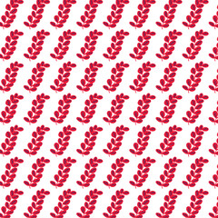 pattern with red hearts