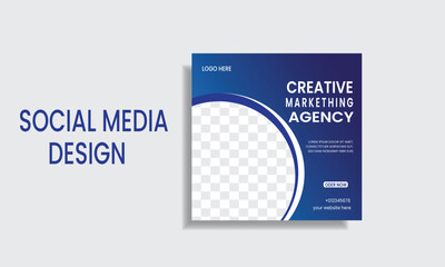 Modern Social Media banner template can be edited. Anyone can use this design easily. Promotional web banners for social media. Elegant sale and