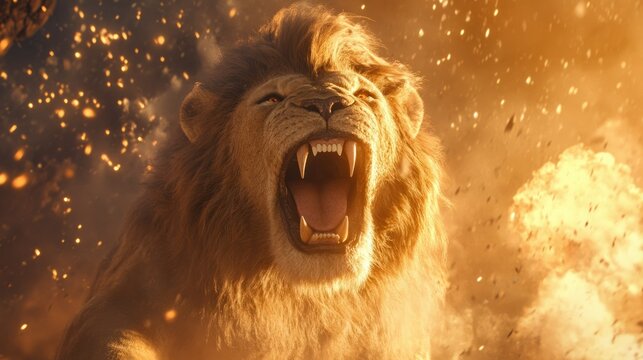 The Lion King: Mufasa's Fiery Roar