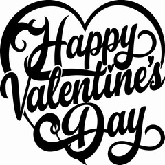 Valentine's Day vector design.
