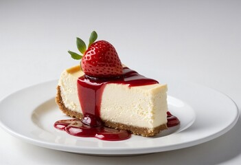 cheesecake with strawberry