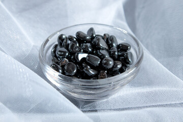 Hematite mineral texture as nice natural texture background close up