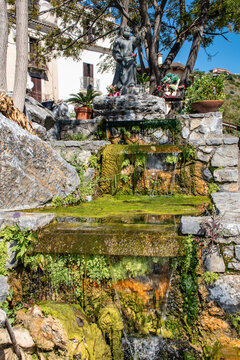 Fountain in the southern Italian town of Scalea