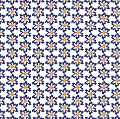 seamless background with flowers