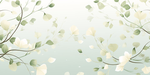 Spring floral background
