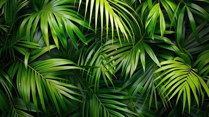 tropical palm seamless pattern wallpaper