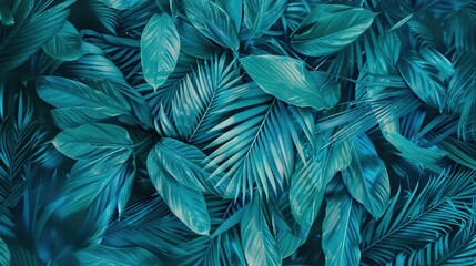 tropical palm seamless pattern wallpaper