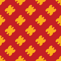 

A Japanese-dyed textile seamless pattern features intricate, traditional designs with vibrant colors and natural motifs, often using techniques like shibori or indigo dyeing for a rich, detailed loo