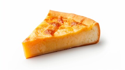 Golden Crust Cheese Pizza Slice:  A delectable slice of cheesy pizza, showcasing a golden crust and melted cheese, perfect for food blogs and culinary websites.  