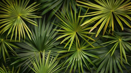 tropical palm leaves seamless pattern wallpaper