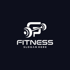 Everyday sports and fitness logo, a collection of fitness logos with a futuristic style.