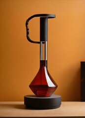 lamp on the table