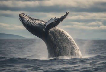 humpback fluke atlantic new raises newfoundland rich england s waters.png whale