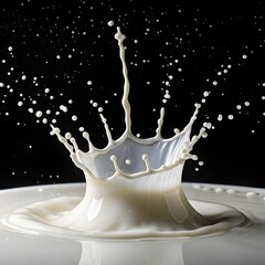 splash of milk