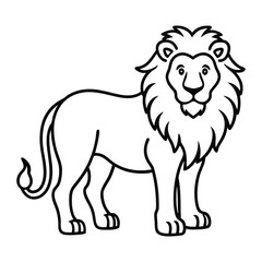 illustration of a lion