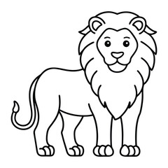 illustration of a lion