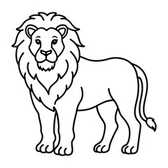 illustration of a lion